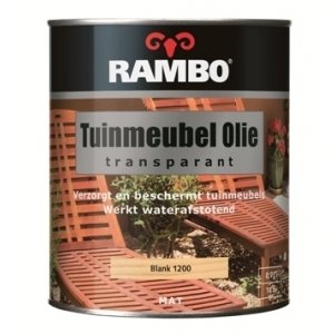 rambo tuinmeubel olie transparant kleurloos 750 ml