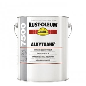 rust-oleum alkythane zwart zijdeglans 1 ltr