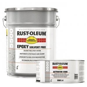 rust-oleum high build oplosmiddelvrije epoxy basis ral 7001 2.54 ltr