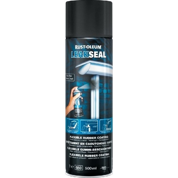 Rust-oleum leakseal wit spuitbus 500 ml