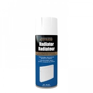 rust-oleum radiator wit zijdeglans spuitbus 400 ml