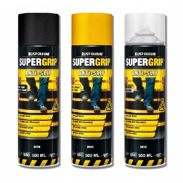 rust-oleum supergrip anti-slip coating transparant spuitbus 500 ml