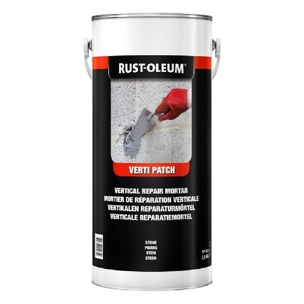 rust-oleum verti-patch grijs 2.5 kg