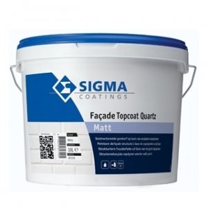 sigma facade topcoat quartz matt lichte kleur 10 ltr