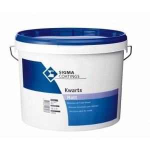 sigma kwarts matt lichte kleur 10 ltr