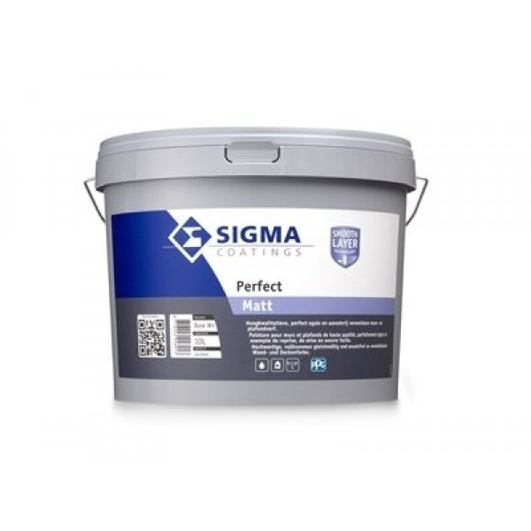 sigma perfect matt donkere kleur 10 ltr