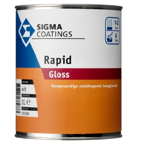 sigma rapid gloss wit 1 ltr