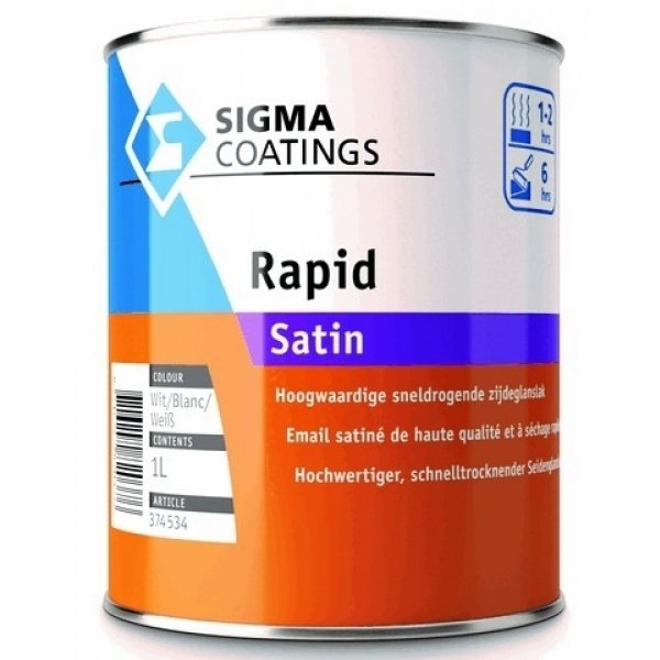 sigma rapid satin kleur 2.5 ltr