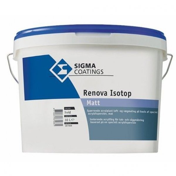 sigma renova isotop matt donkere kleur 5 ltr