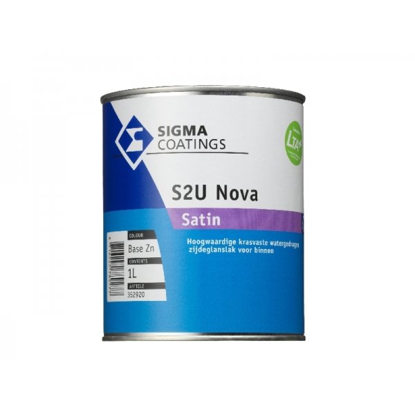 sigma s2u nova satin kleur 2.5 ltr