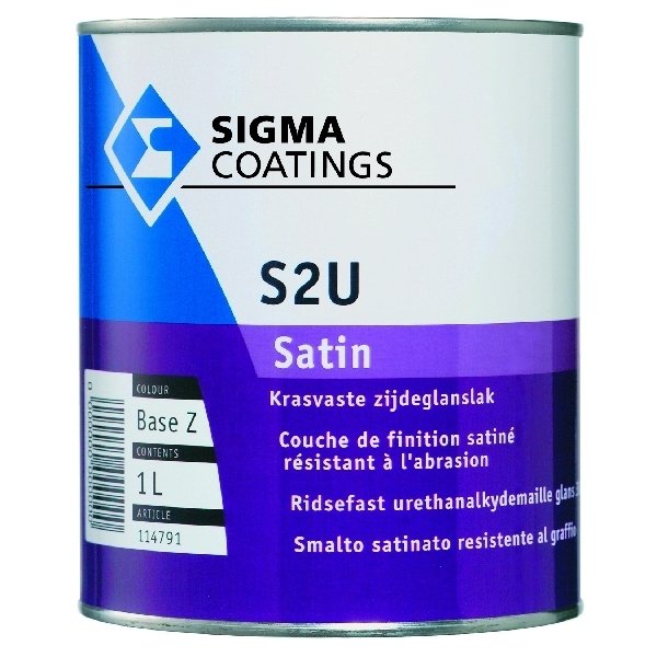 sigma s2u satin kleur 1 ltr