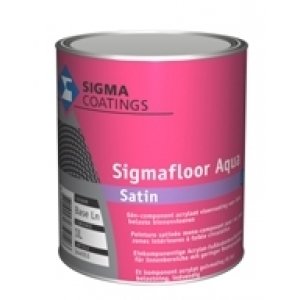 sigma sigmafloor aqua satin kleur 5 ltr