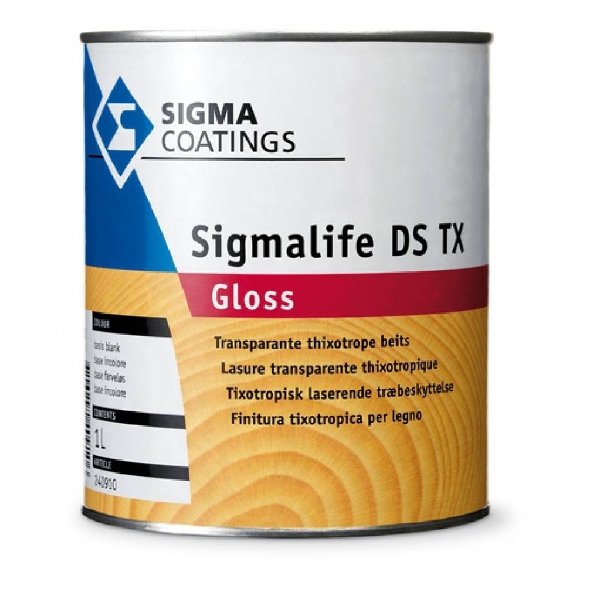 sigma sigmalife ds tx gloss kleur 1 ltr