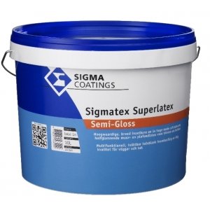 sigma sigmatex superlatex semi-gloss donkere kleur 5 ltr