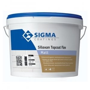 sigma siloxan topcoat flex matt lichte kleur 10 ltr