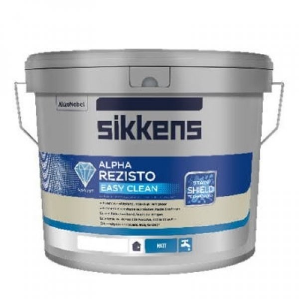 Sikkens alpha rezisto mat easy clean wit 2.5 ltr