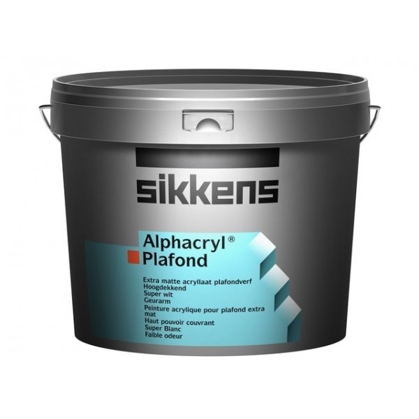 sikkens alphacryl plafond lichte kleur 10 ltr