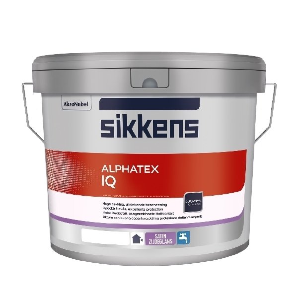 sikkens alphatex iq wit 10 ltr