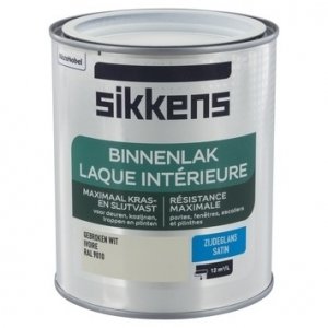 sikkens binnenlak zijdeglans lichte kleur 2.5 ltr