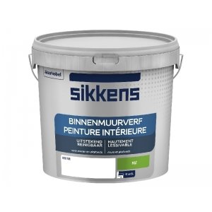 sikkens binnenmuurverf mat donkere kleur 2.5 ltr