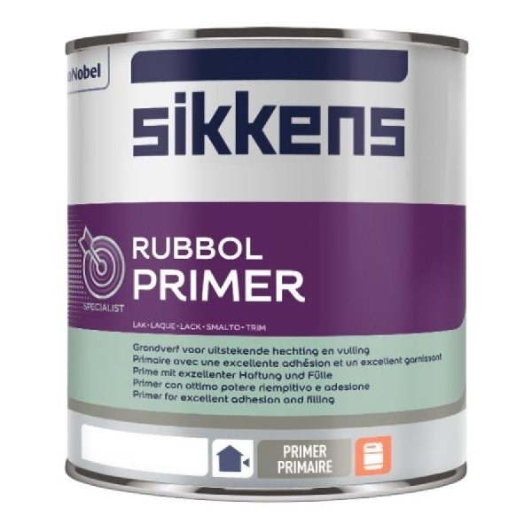 sikkens rubbol primer wit 2.5 ltr