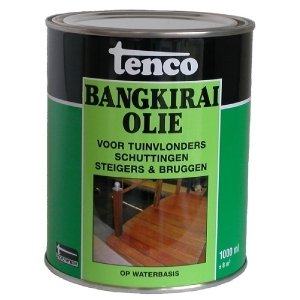 Tenco bangkirai olie blank 1 ltr