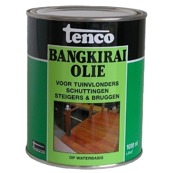 Tenco bangkirai olie blank 1 ltr