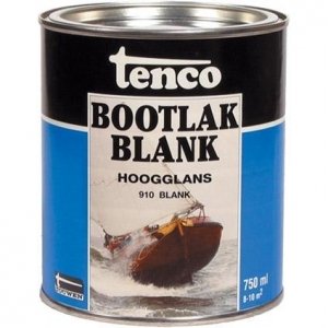 Tenco bootlak 910 blank 1 ltr