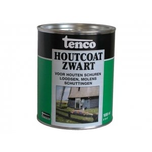 Tenco houtcoat teervrij zwart 10 ltr