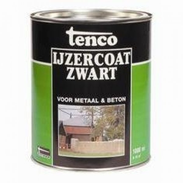 tenco ijzercoat teervrij zwart 10 ltr