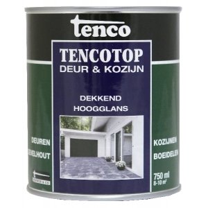 tenco tencotop deur en kozijn dekkend hoogglans 38 antiekbruin 750 ml