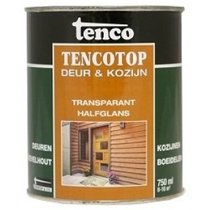 Tenco tencotop deur en kozijn transparant 209 mahonie 0.75 ltr