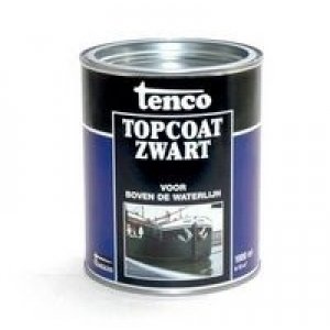 tenco topcoat teervrij zwart 1 ltr