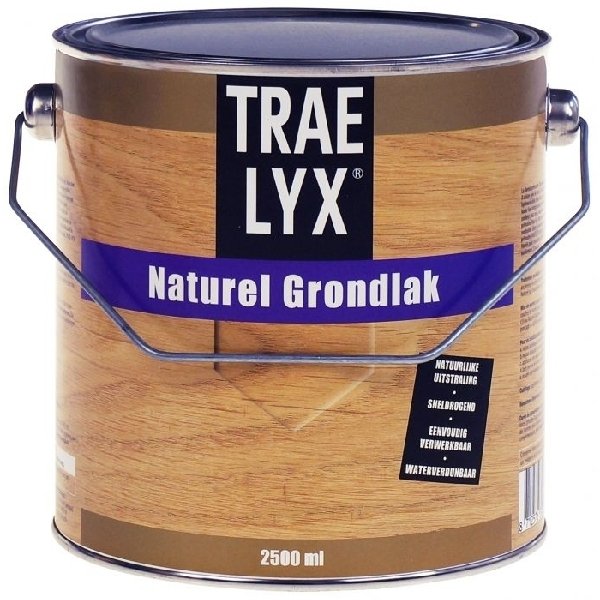 trae lyx naturel grondlak 2.5 ltr