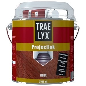 trae lyx projectlak hoogglans 2.5 ltr