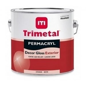 trimetal permacryl decor gloss exterior lichte kleur 2.5 ltr