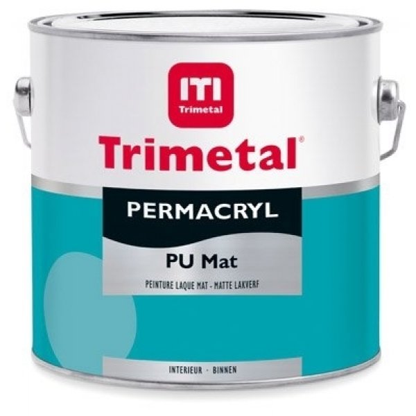 trimetal permacryl pu mat wit 1 ltr