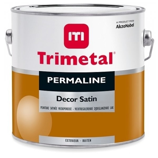 trimetal permaline decor satin kleur 2.5 ltr