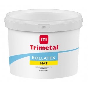 trimetal rollatex mat lichte kleur 10 ltr