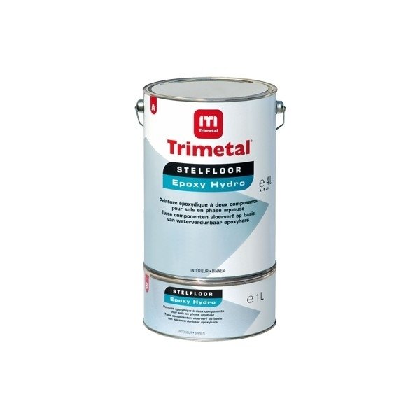 trimetal stelfloor epoxy hydro set donkere kleur 1 ltr