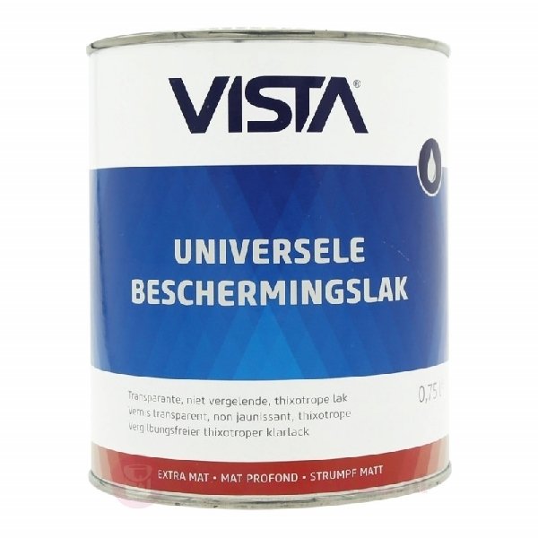 Vista universele beschermingslak extra mat 750 ml