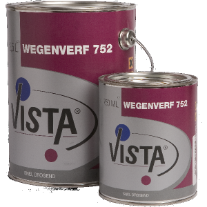 vista wegenverf 752 ral 3000 vuurrood 750 ml