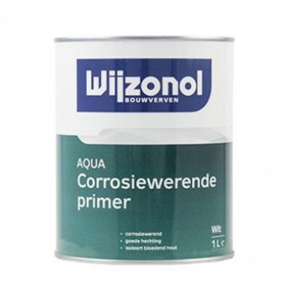 wijzonol aqua corrosiewerende primer wit 1 ltr