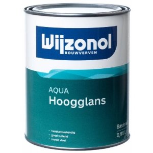 wijzonol aqua hoogglans kleur 2.5 ltr