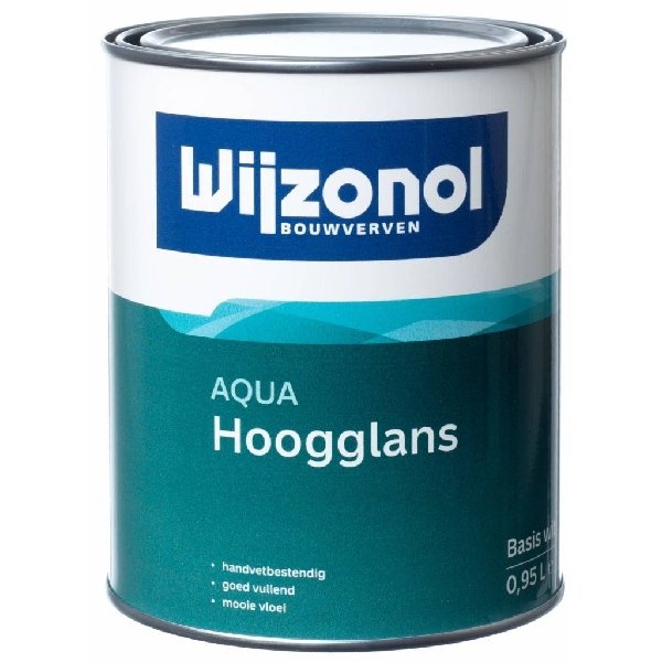 wijzonol aqua hoogglans kleur 2.5 ltr