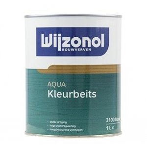 wijzonol aqua kleurbeits kleur 1 ltr