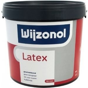 Wijzonol latex wit 5 ltr