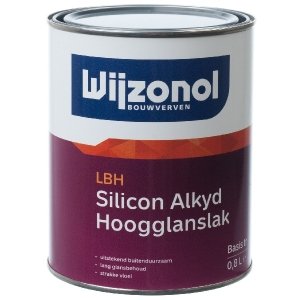 wijzonol lbh silicon alkyd hoogglanslak kleur 1 ltr