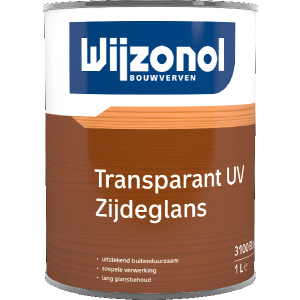 wijzonol lbh transparant uv zijdeglans 3100 kleurloos 1 ltr