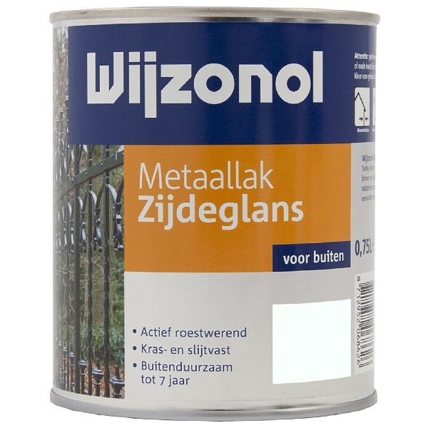 wijzonol metaallak zijdeglans 9226 koningsblauw 750 ml